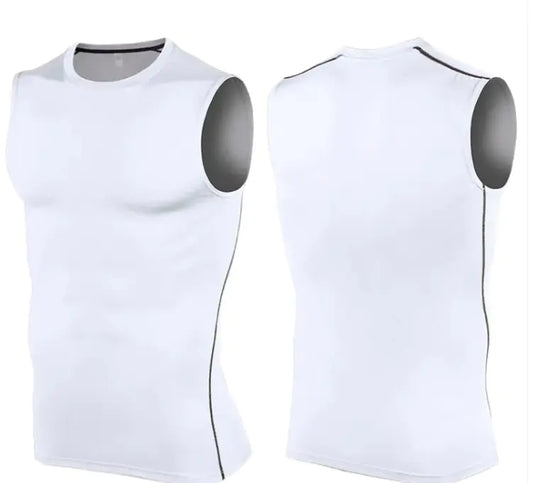 camiseta sin mangas licra